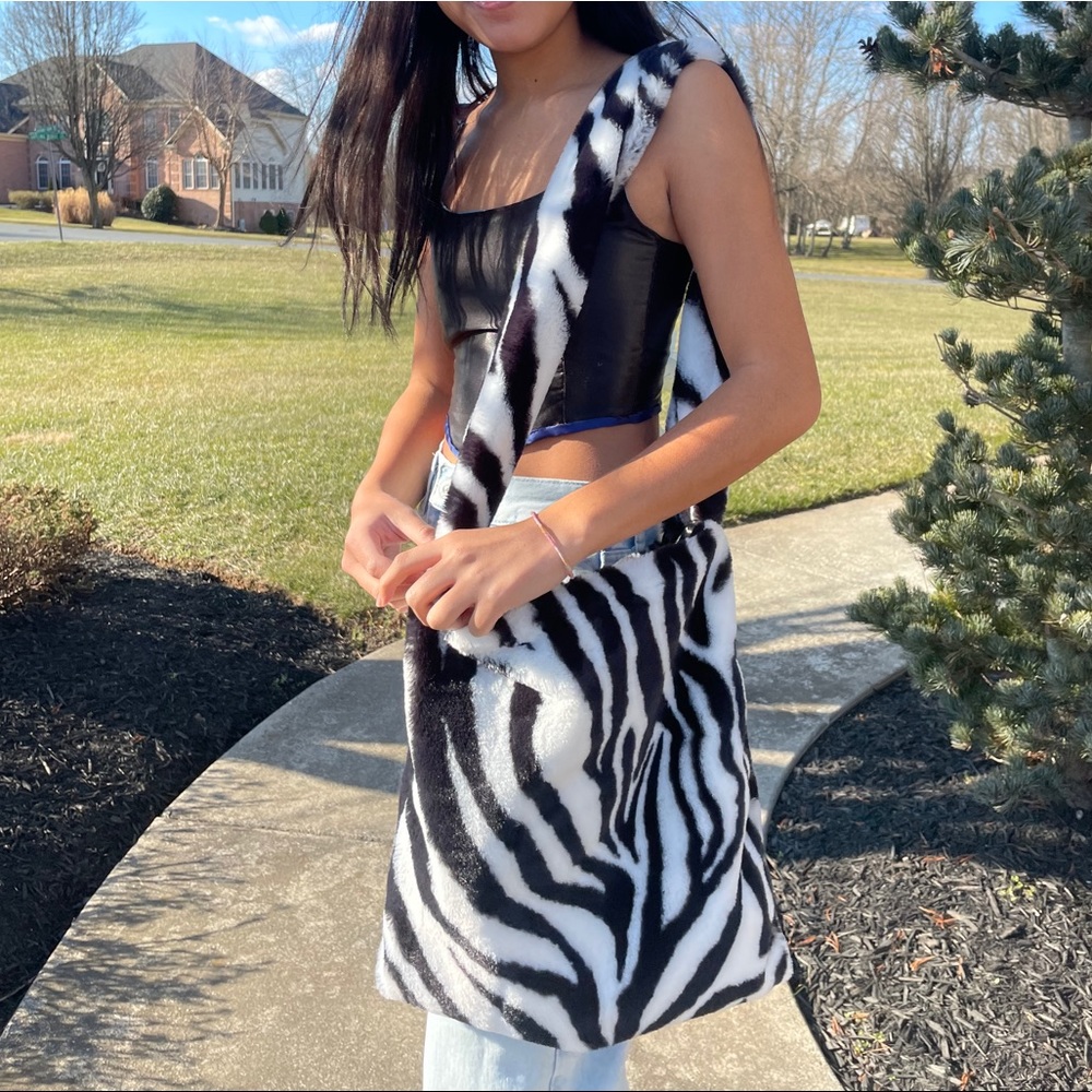 Faux Fur Bag - Fuzzy Bag